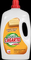 Detergente Lagarto Al Jabon 40 Lavados