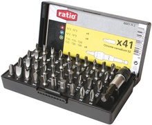 Puntas Atornillado Jgo.41 Ratio