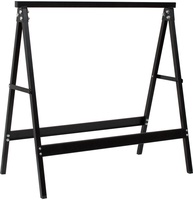 Caballete Metalico Negro kit Habitex 2 unidades
