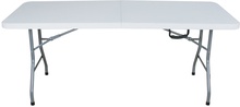 Mesa Rectangular Plegable Serie Camping 180x75xh.72 cm
