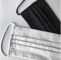 Mascarilla Reutilizable Higienica Negra Dintex 2 unidades