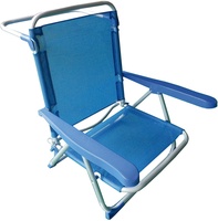 Silla Playa Aluminio Textilene Kit ahorro 4 unidades