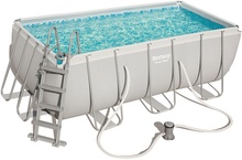 Piscina Desmontable Tubular Bestway Power Steel 488x244x122 cm Depuradora