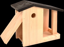 Casita y Mesa para Pajaros 2 en 1