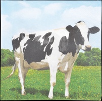 Servilletas de Papel Vaca 33x33cm