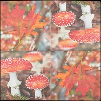 Servilletas de Papel Seta Venenosa / Hojas