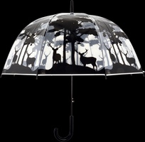 Paraguas Bosque Transparente