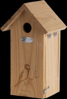 Pajarera Silueta de Carbonero Comun