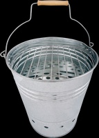 Cubo de Barbacoa con Asa