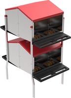 Modulo Ponedero Platinum 2 pisos 8 Departamentos 2 caras