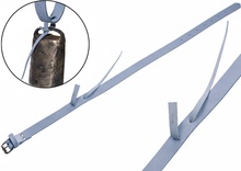 Correa Ganado Cromo 120x6 cm