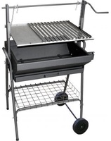 Barbacoa Santana Plancha-parrilla 100 cm con Ruedas