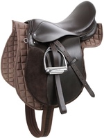 Set silla montar Caballo Haflinger marron mantilla estribo correa incluido