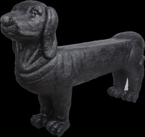 Banco Jardin Dise�o Perro Salchicha