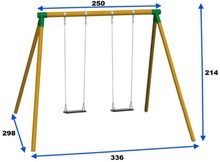 Columpio Masgames Fuji Adultos