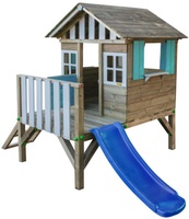 Casita Lollipop Elevada Azul con Tobogan