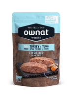 Sobre Wetline Ownat Gatos Sterilized Pavo y Atun