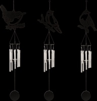 Carillon de Viento Pajaros Negro