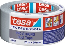 Cinta Americana Tesa Pro Gris 50mm 25 Metros