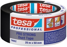 Cinta Americana Tesa Pro Negra 50mm 25 Metros