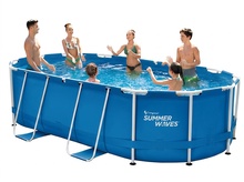 Piscina Tubular Oval 300x200x84 cm