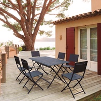 Mesa Rectangular Plegable Modelo Grafito 150x80