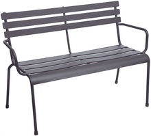 Banco Jard�n Met�lico Grafito