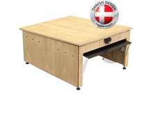 Caseta Robot cortacesped infinity Home