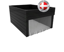 Caseta Robot cortac�sped jardinera negra