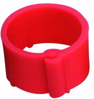 Pack 25 Anillas Clip Rojas 8 mm