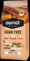 Pienso Perros Ownat Grain Free Prime Junior Cordero 12 kg