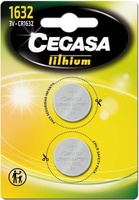 Pila Cegasa Litio Boton CR1632 3V Blister 2 uds