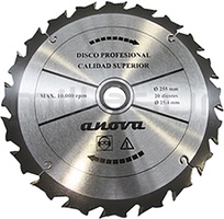 Disco Widea Semi-Prof 255x3x25.4