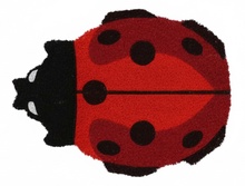 Felpudo Mariquita Fibra de Coco