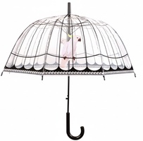 Paraguas Jaula Transparente