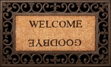 Felpudo Welcome Goodbye (Bienvenida Adios)