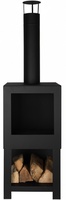 Estufa de Terraza con Deposito de Le�a
