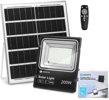 Foco Led con Panel Solar 200W