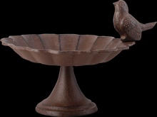 Bebedero Pajaros Hierro Fundido 