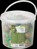 Bolas de Sebo Pajaros Silvestres Cubo 30 Unidades