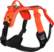 Arnes perro Ramble harness negro/naranja talla L