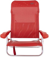 Crespo Silla de Playa AL/221M Rojo
