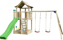 Parque Infantil Pagoda L con Columpio Doble