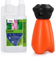 Geyser Nebulizador MINI Stocker 2 litros Li-ion + Florifens Mosquitos 1 litro 