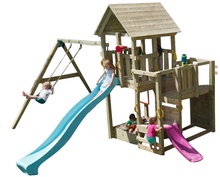 Parque Infantil Penthouse XL con Columpio Individual