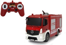 Camion Bomberos Radio Control Bomberos TLF con Funci�n de Rociado Mercedes-Benz Antos 1:26 2,4GHz