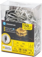 Luces Led Navidad Luz Calida Max 3.6W 15 Mt