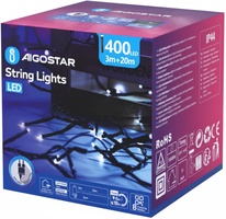 Tira de Luces Led de Navidad Luz Azul 400 Led 20 Mt