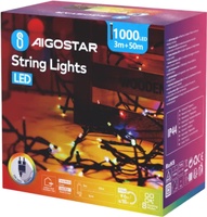 Cadena Luces Navidad Colores 50 Metros