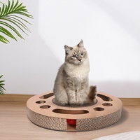 Juguete inteligente  rascador para gatos 2 en 1